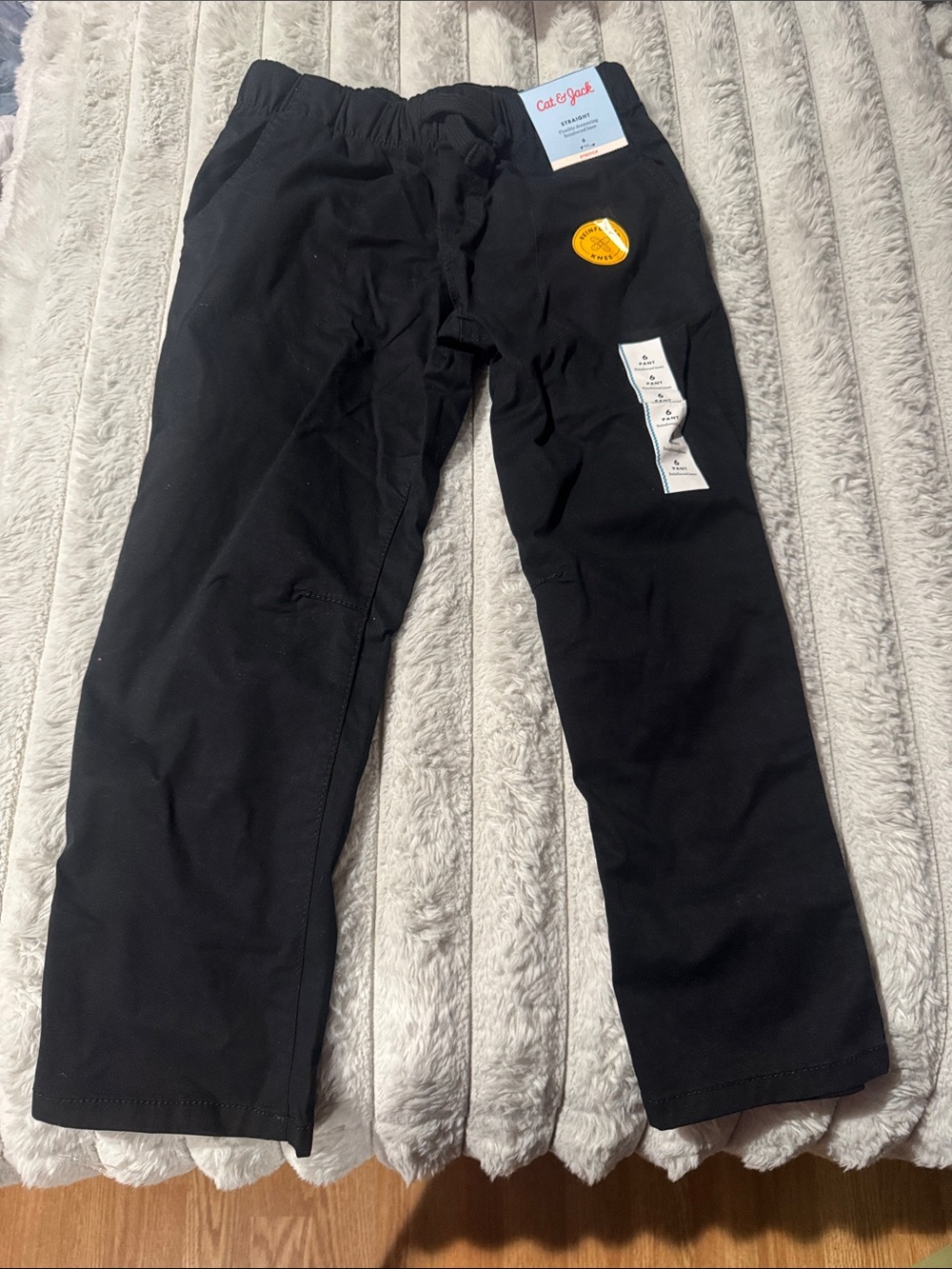 Cat & Jack Black Kids Pull-On Casual Pants